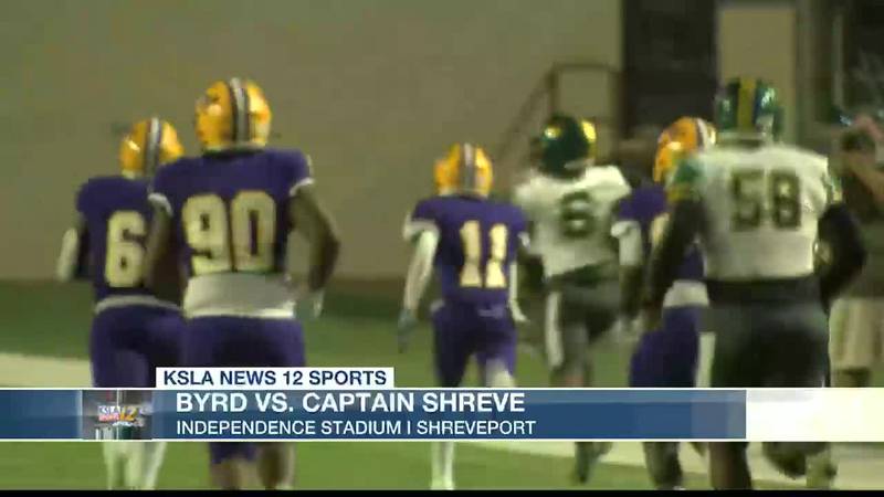 Captain Shreve takes the lead on their first drive of the game