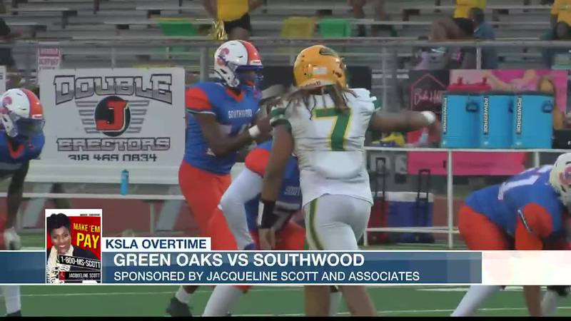 Southwood's offense driving the field versus Green Oaks