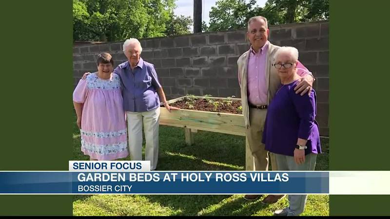 Bossier councilman donates raised garden beds to residents of senior living facility