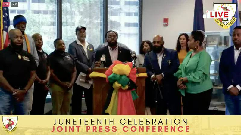 Multiple organizations held a news conference Monday, June 12, 2023 to announce how Shreveport...
