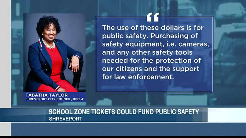 School zone speeding tickets could fund public safety.