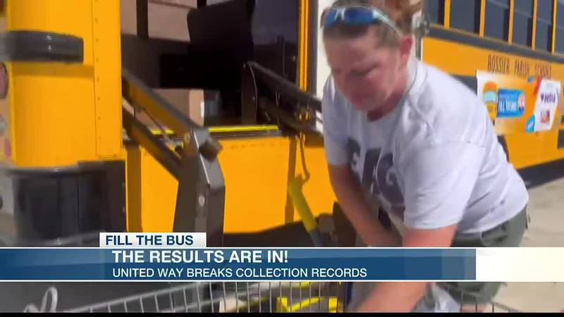 The results are record-breaking for this year's Fill the Bus!